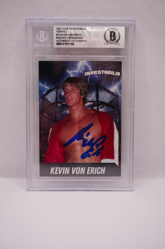 2024 JUNE INVESTABILIA SERIES 2 KEVIN VON ERICH #4 BGS AUTH. AUTO