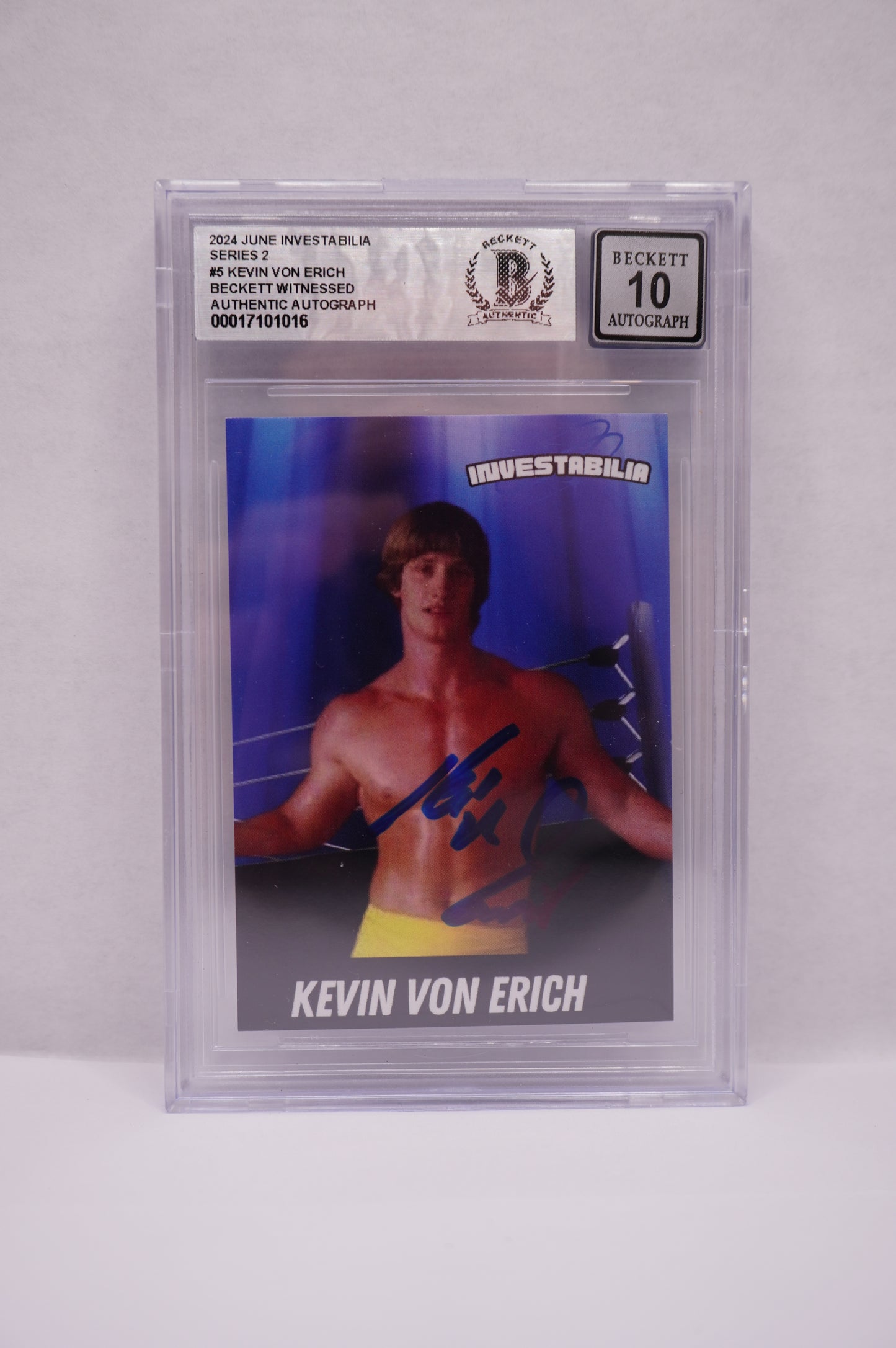 2024 JUNE INVESTABILIA SERIES 2 KEVIN VON ERICH #5 BGS AUTH. AUTO