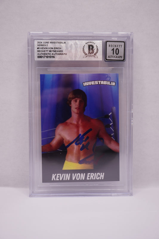 2024 JUNE INVESTABILIA SERIES 2 KEVIN VON ERICH #5 BGS AUTH. AUTO