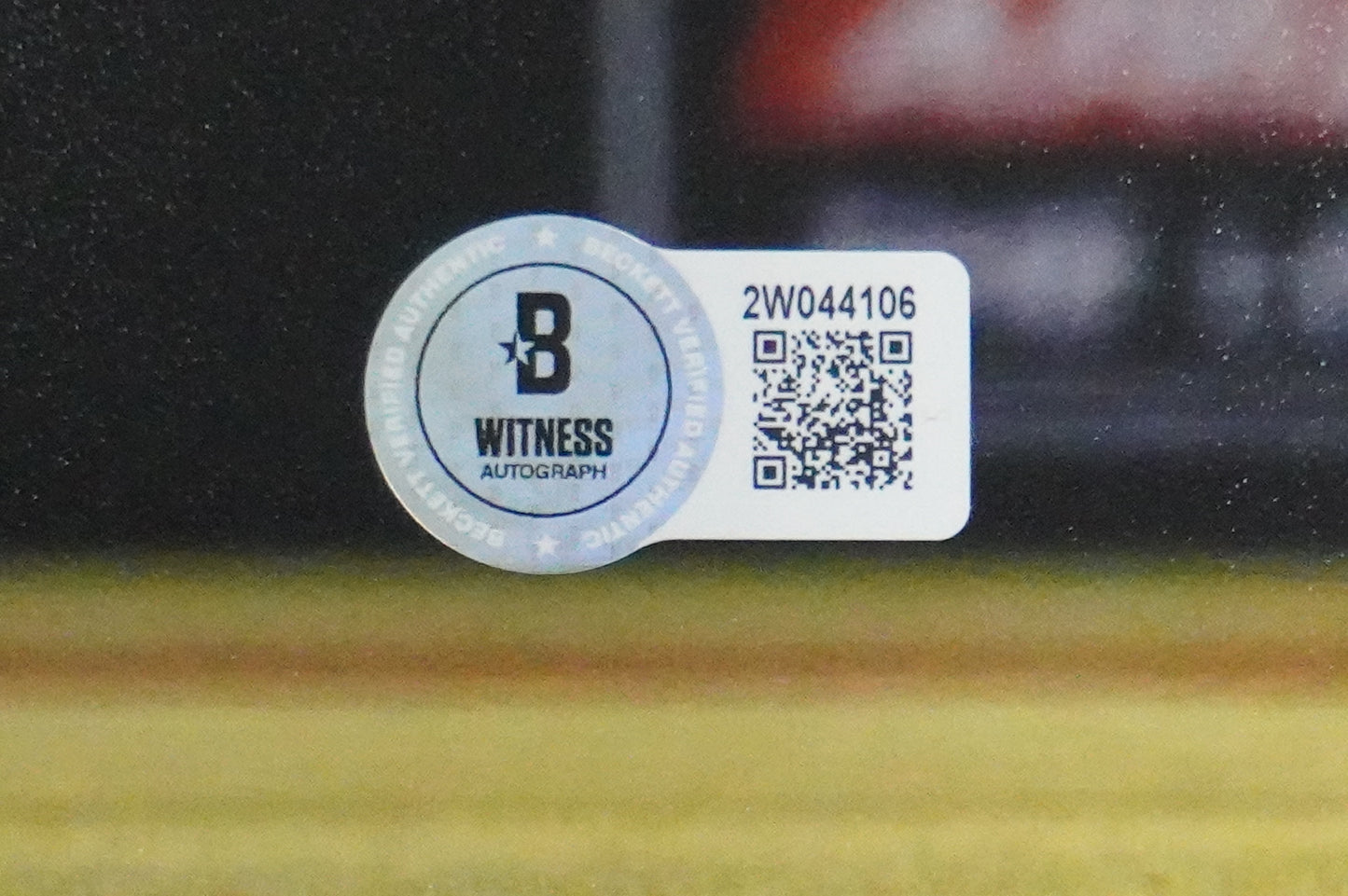 JOSH SBORZ TEXAS RANGERS SIGNED 8x10 PHOTO World Series Champs BAS COA