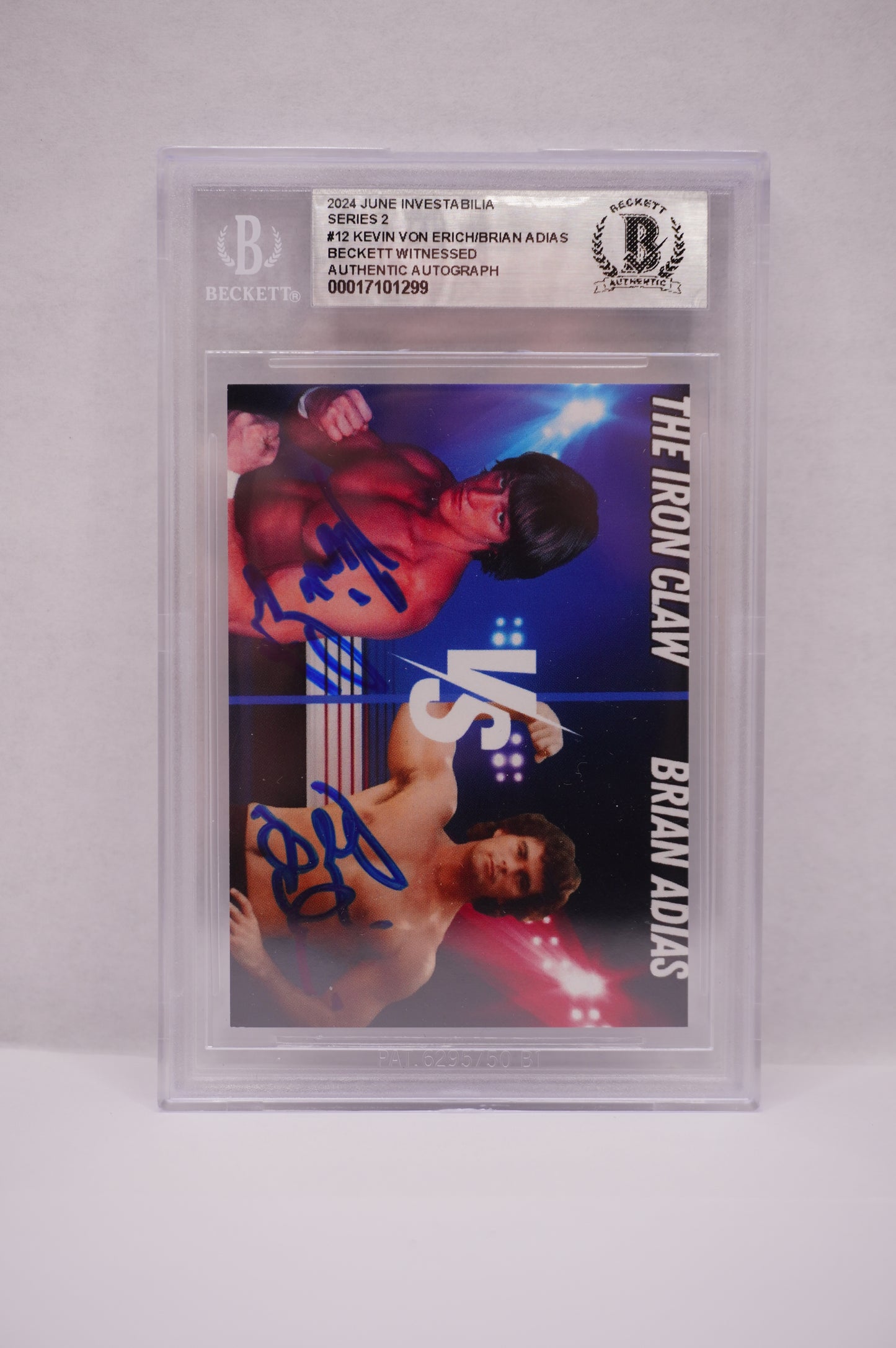 2024 JUNE INVESTABILIA SERIES 2 KEVIN VON ERICH #12 BGS AUTH. AUTO