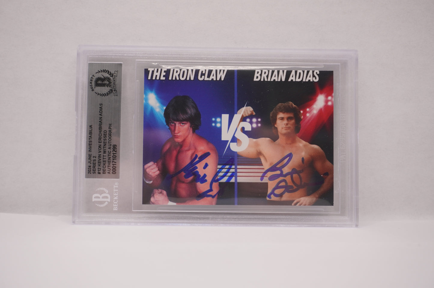 2024 JUNE INVESTABILIA SERIES 2 KEVIN VON ERICH #12 BGS AUTH. AUTO