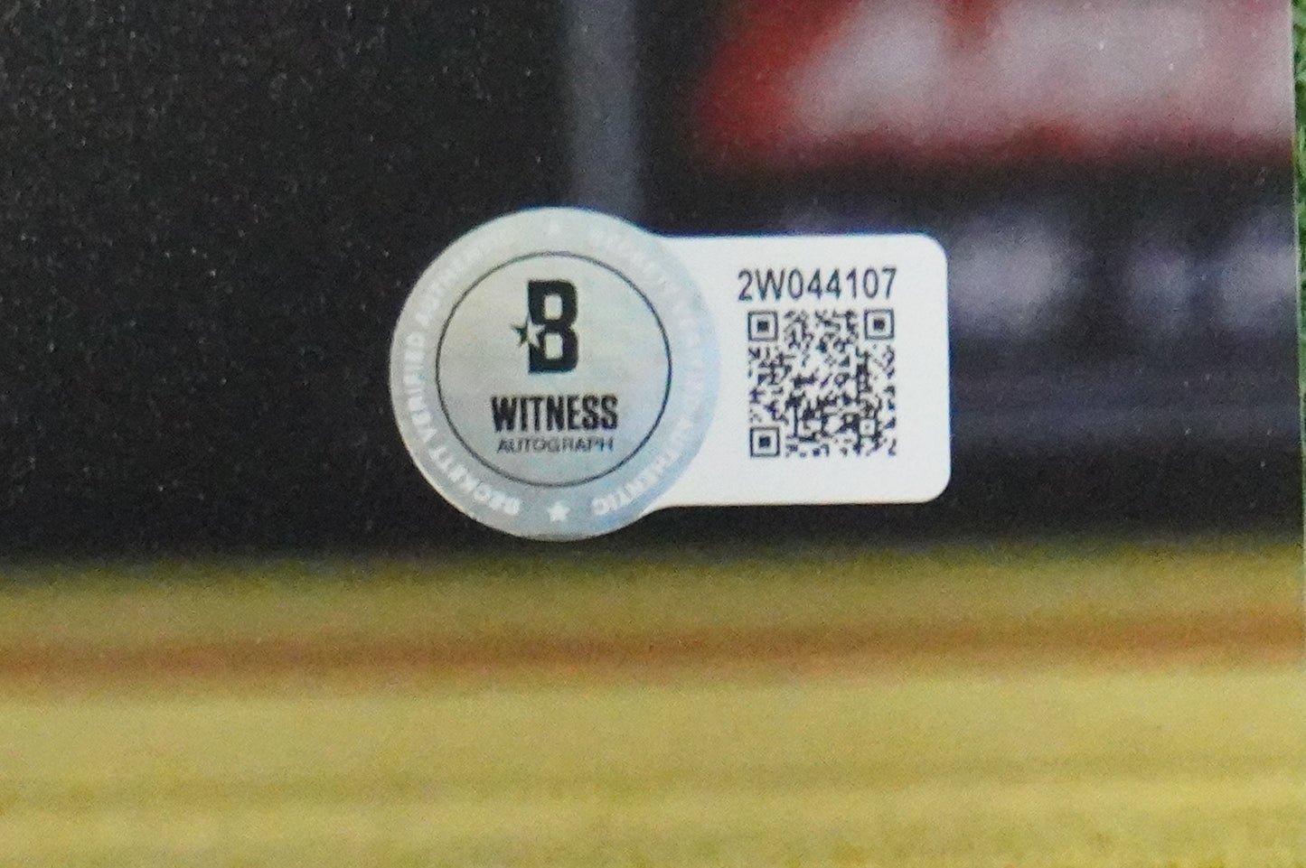 JOSH SBORZ TEXAS RANGERS SIGNED 8x10 PHOTO World Series Champs BAS COA