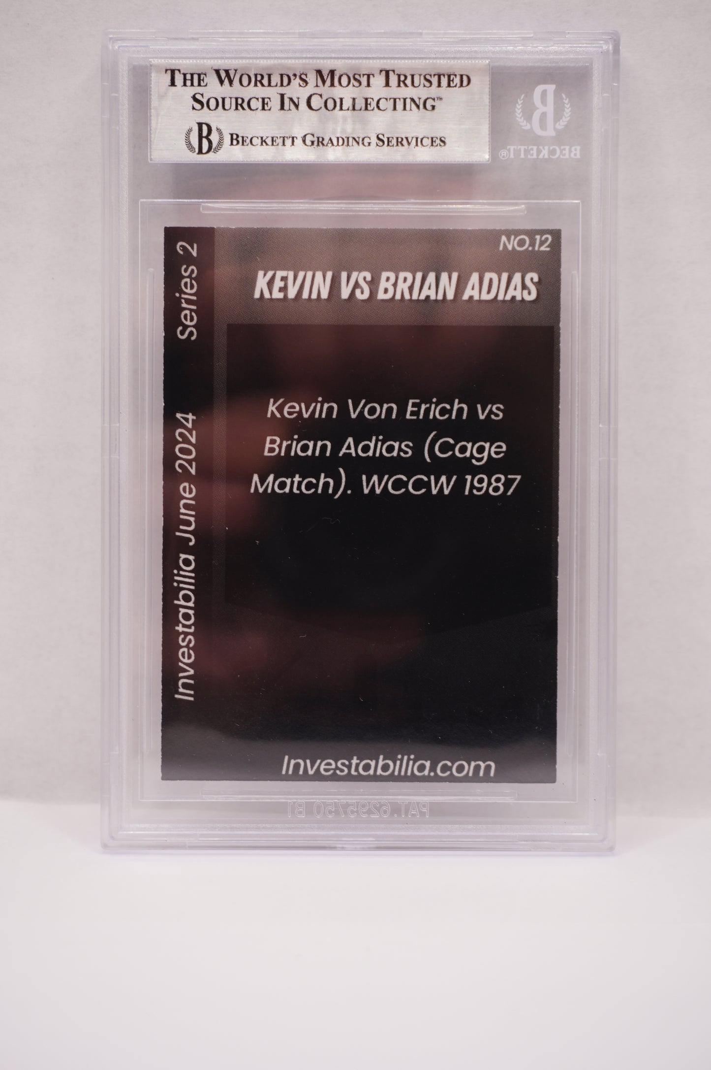 2024 JUNE INVESTABILIA SERIES 2 KEVIN VON ERICH #12 BGS AUTH. AUTO