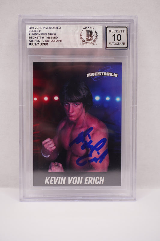 2024 JUNE INVESTABILIA SERIES 2 KEVIN VON ERICH #1 BGS AUTH. AUTO