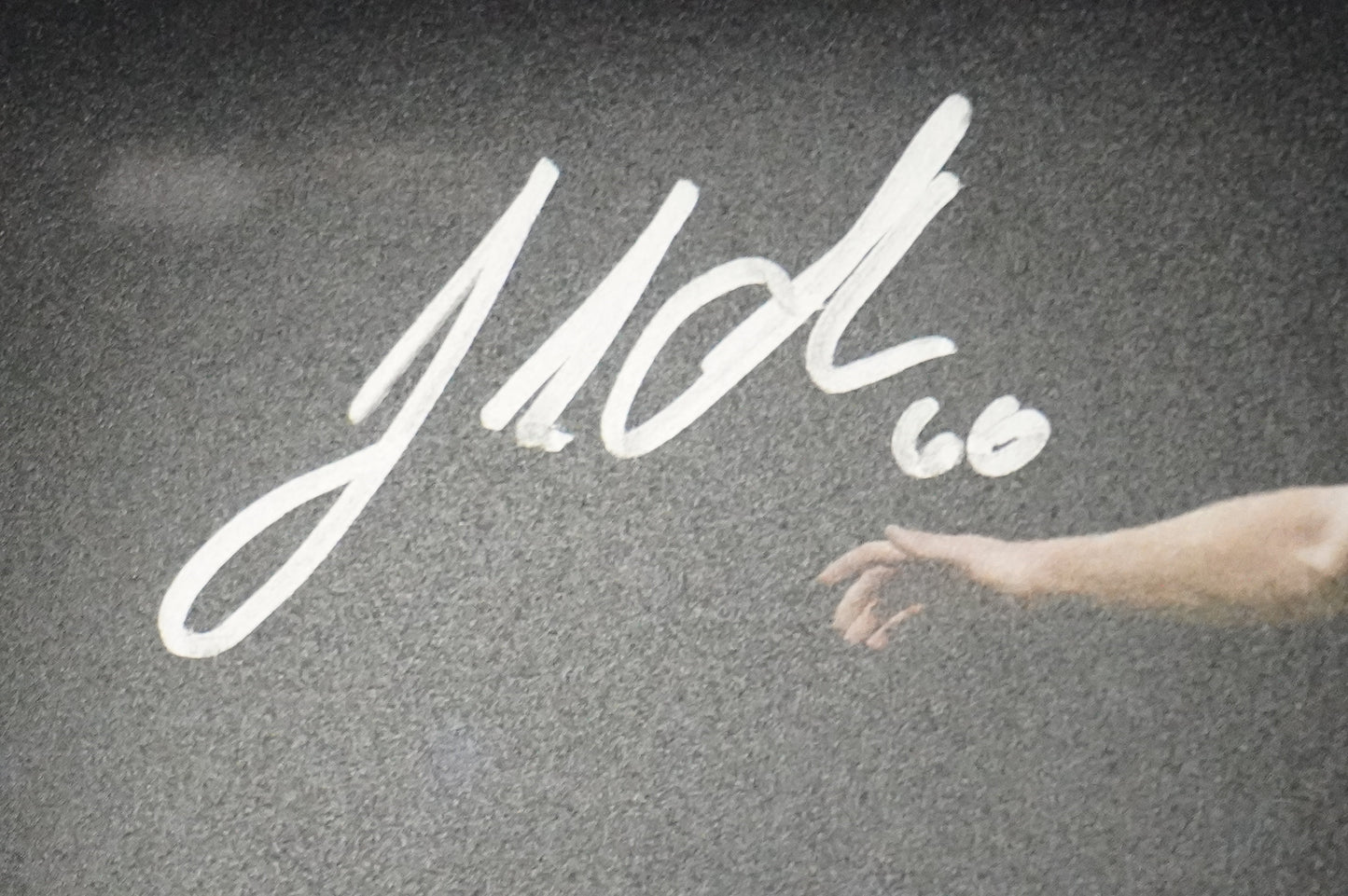 JOSH SBORZ TEXAS RANGERS SIGNED 8x10 PHOTO World Series Champs BAS COA