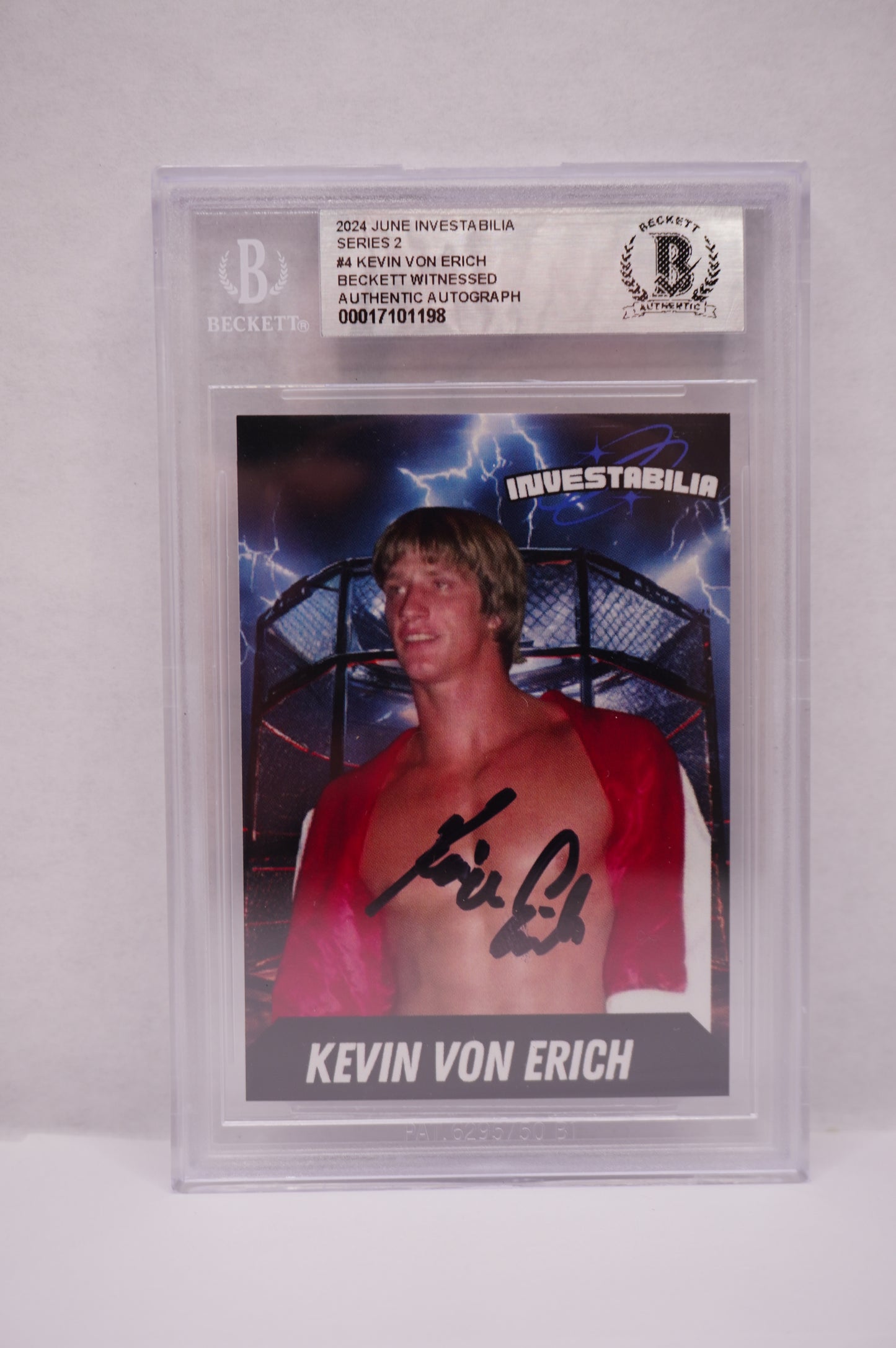 2024 JUNE INVESTABILIA SERIES 2 KEVIN VON ERICH #4 BGS AUTH. AUTO