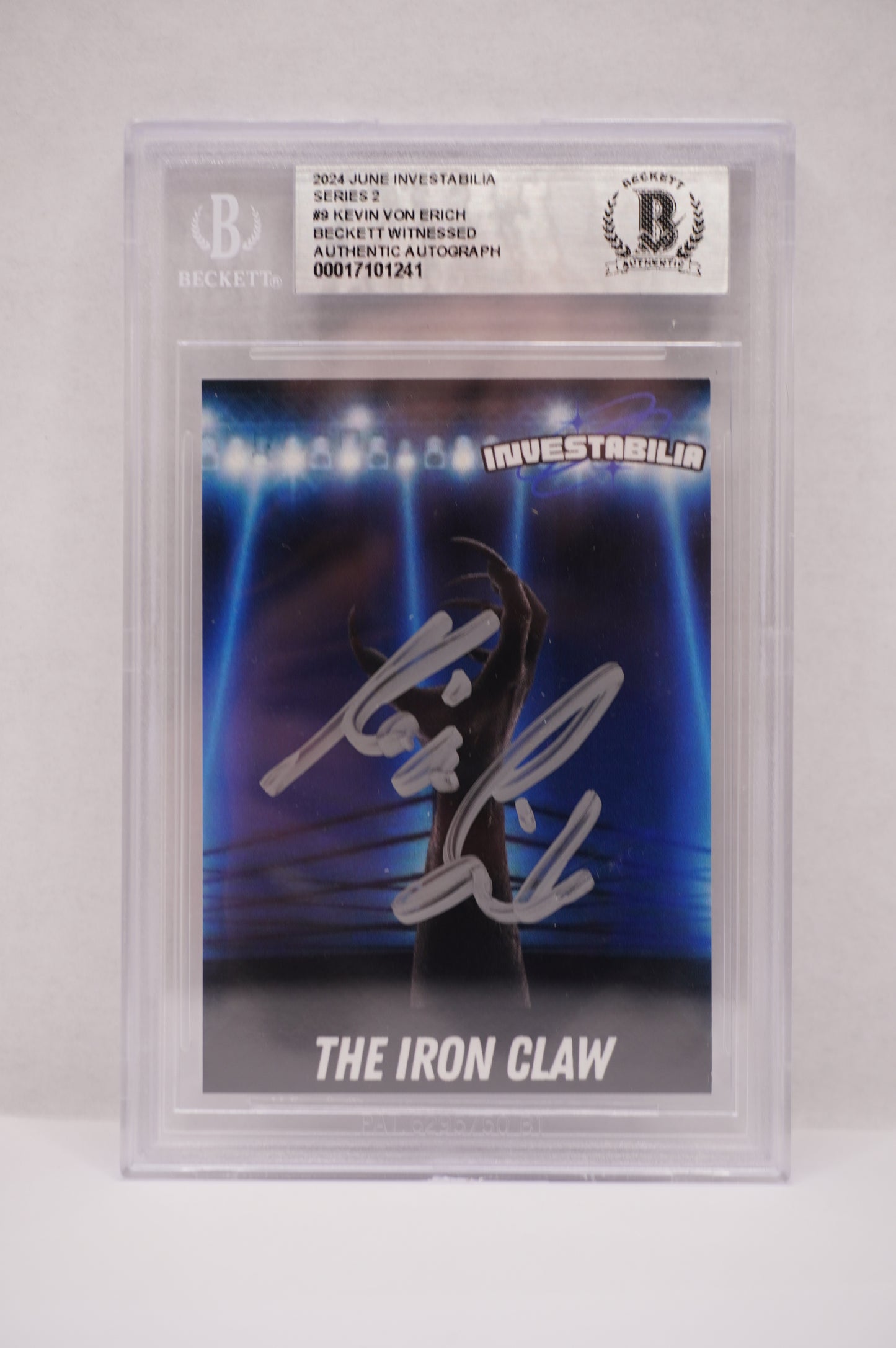 2024 JUNE INVESTABILIA SERIES 2 KEVIN VON ERICH #9 BGS AUTH. AUTO