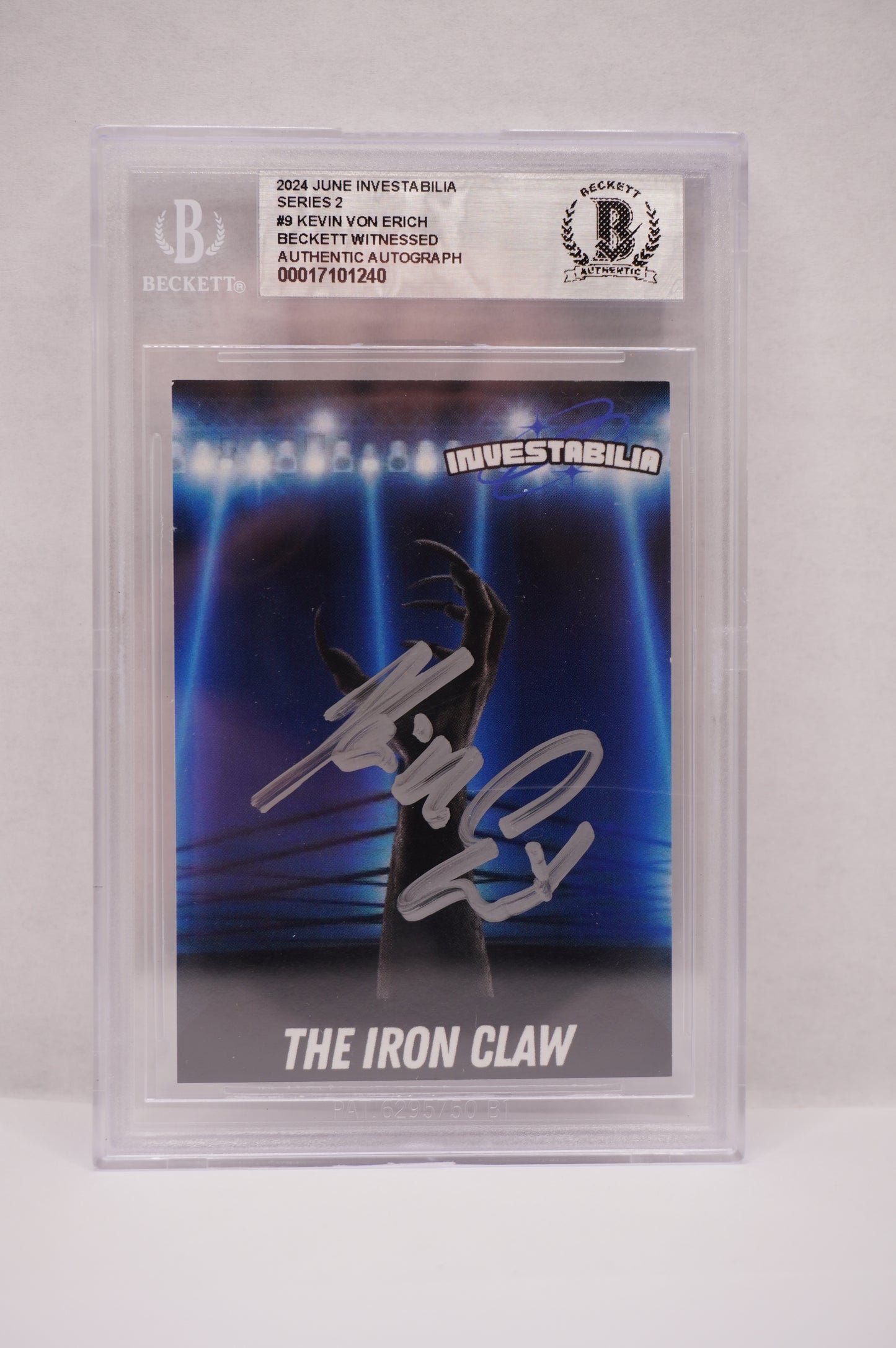 2024 JUNE INVESTABILIA SERIES 2 KEVIN VON ERICH #9 BGS AUTH. AUTO