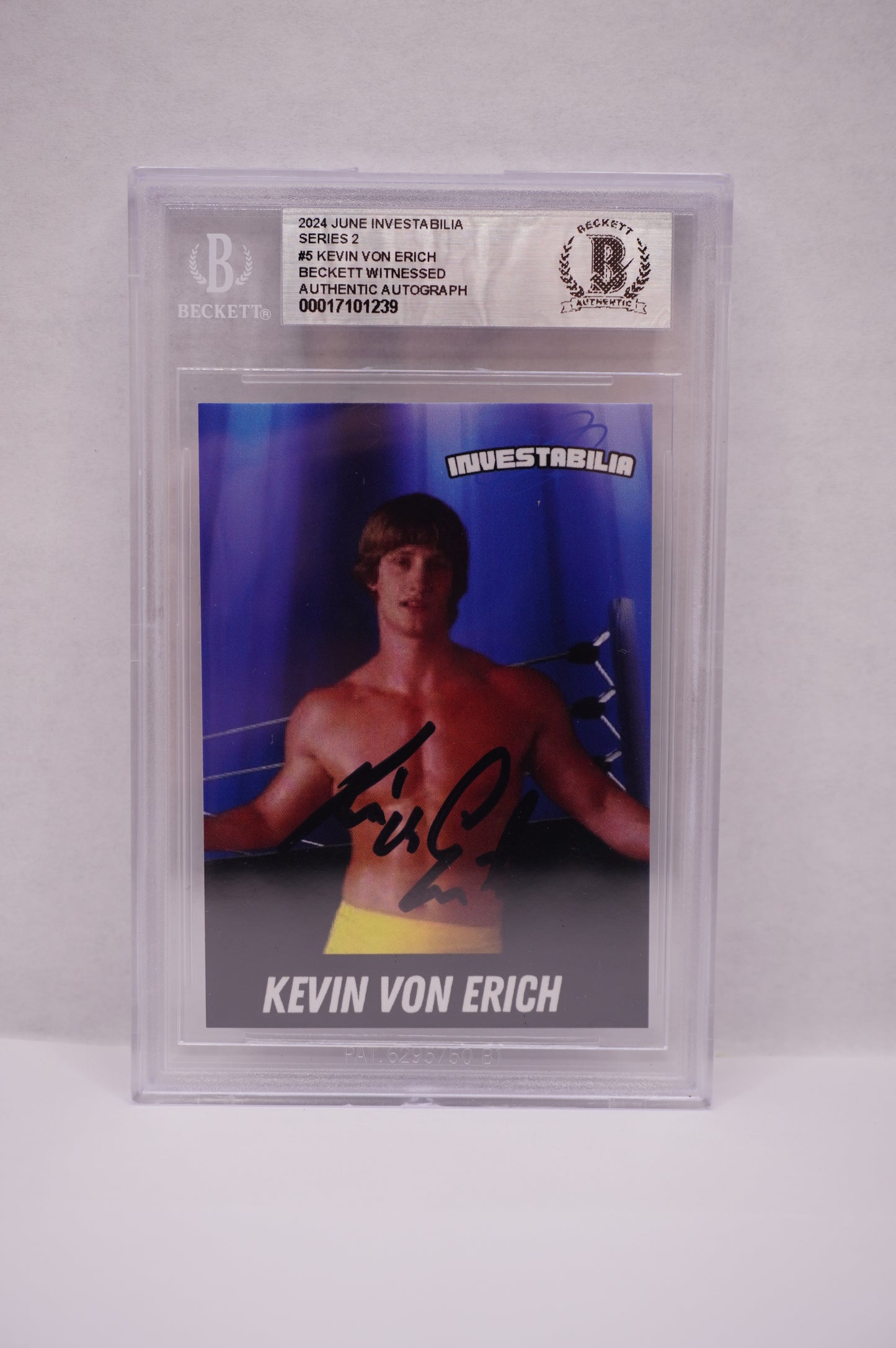 2024 JUNE INVESTABILIA SERIES 2 KEVIN VON ERICH #5 BGS AUTH. AUTO