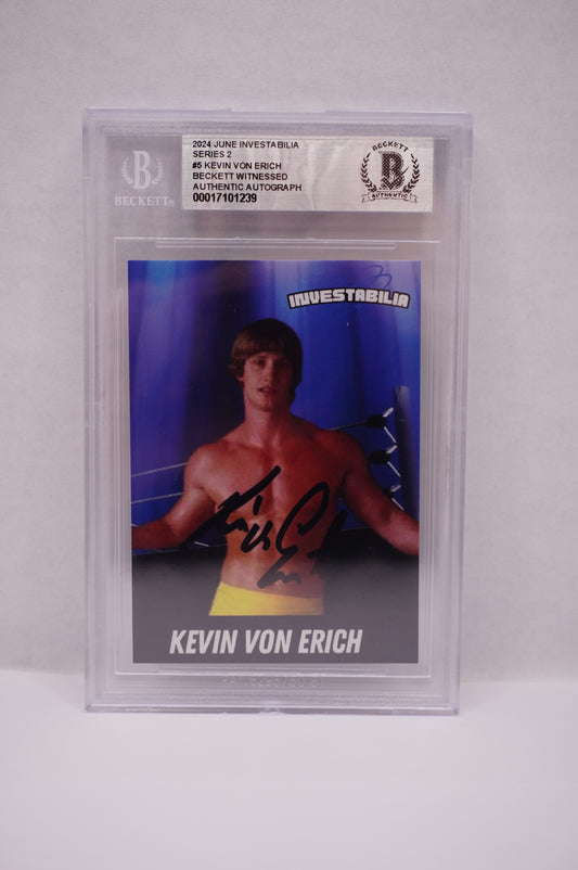 2024 JUNE INVESTABILIA SERIES 2 KEVIN VON ERICH #5 BGS AUTH. AUTO