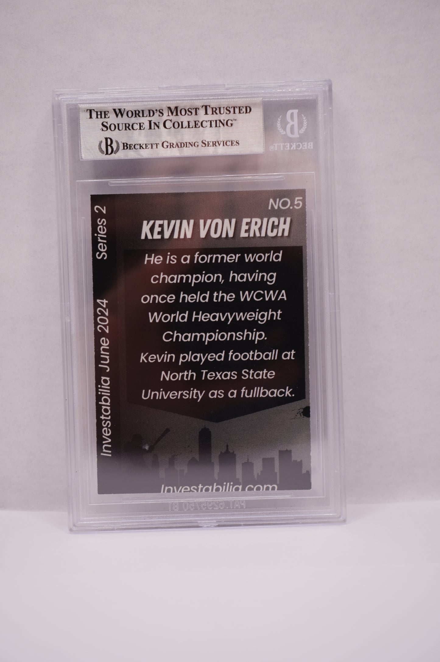 2024 JUNE INVESTABILIA SERIES 2 KEVIN VON ERICH #5 BGS AUTH. AUTO