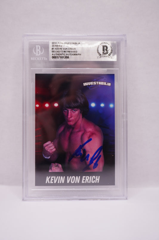 2024 JUNE INVESTABILIA SERIES 2 KEVIN VON ERICH #1 BGS AUTH. AUTO
