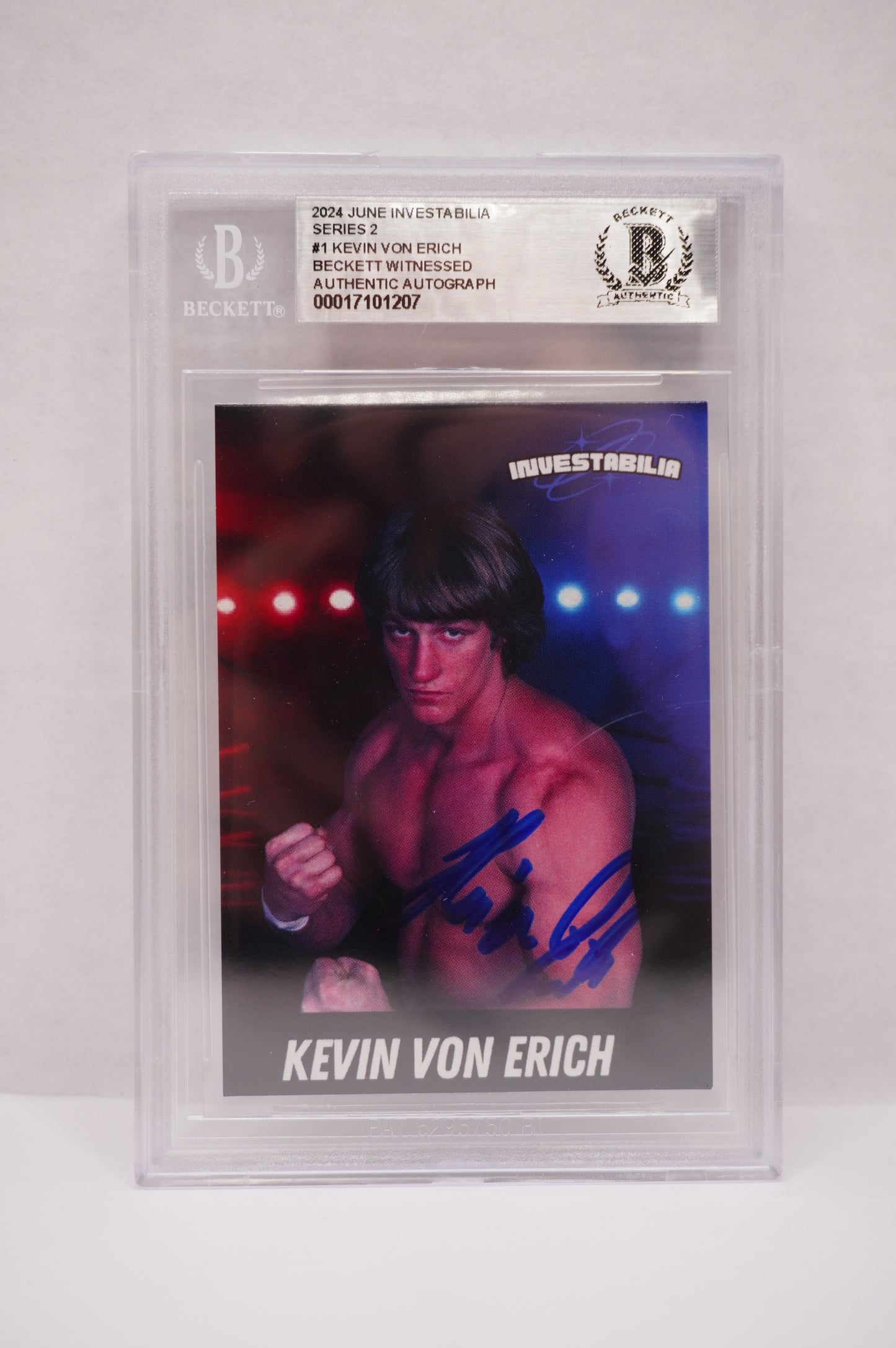 2024 JUNE INVESTABILIA SERIES 2 KEVIN VON ERICH #1 BGS AUTH. AUTO