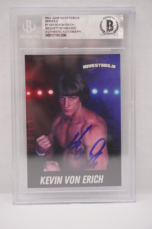 2024 JUNE INVESTABILIA SERIES 2 KEVIN VON ERICH #1 BGS AUTH. AUTO