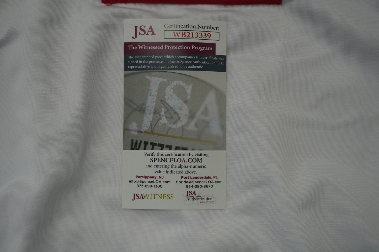 MARCUS SEMIEN TEXAS RANGERS SIGNED Sewn Jersey JSA COA