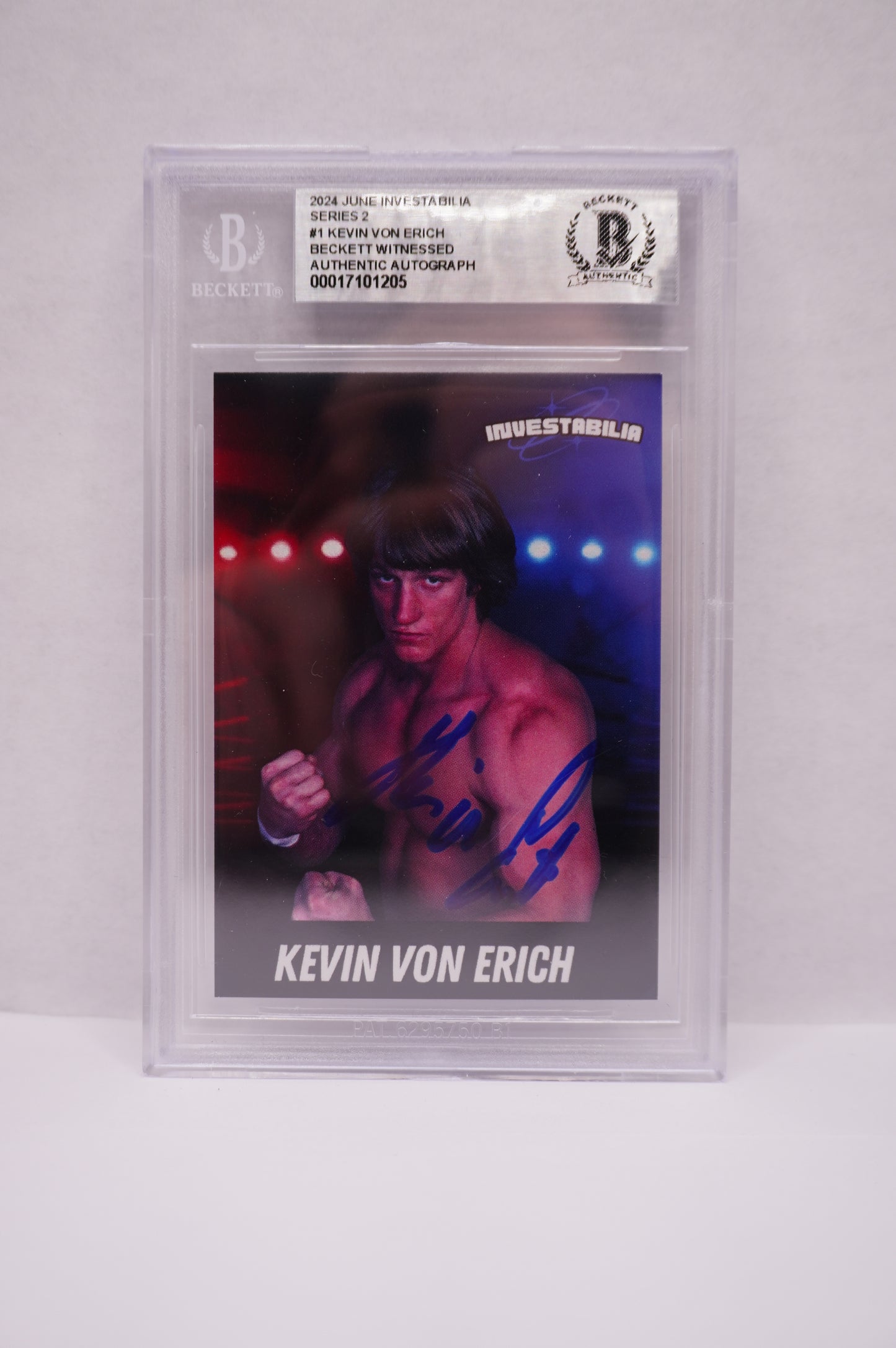 2024 JUNE INVESTABILIA SERIES 2 KEVIN VON ERICH #1 BGS AUTH. AUTO