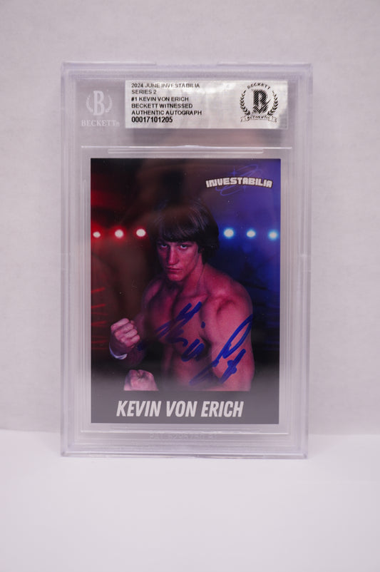 2024 JUNE INVESTABILIA SERIES 2 KEVIN VON ERICH #1 BGS AUTH. AUTO