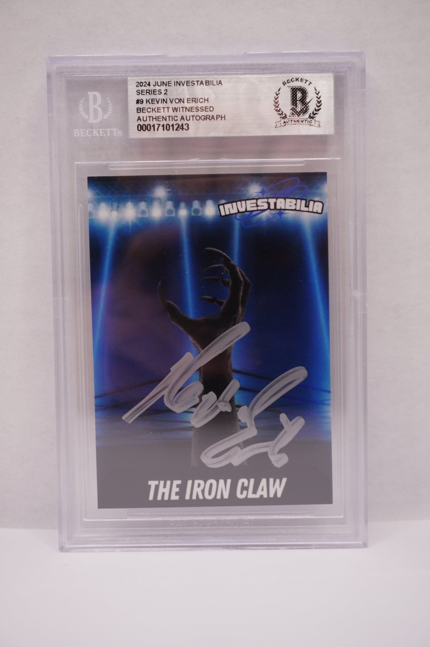 2024 JUNE INVESTABILIA SERIES 2 KEVIN VON ERICH #9 BGS AUTH. AUTO