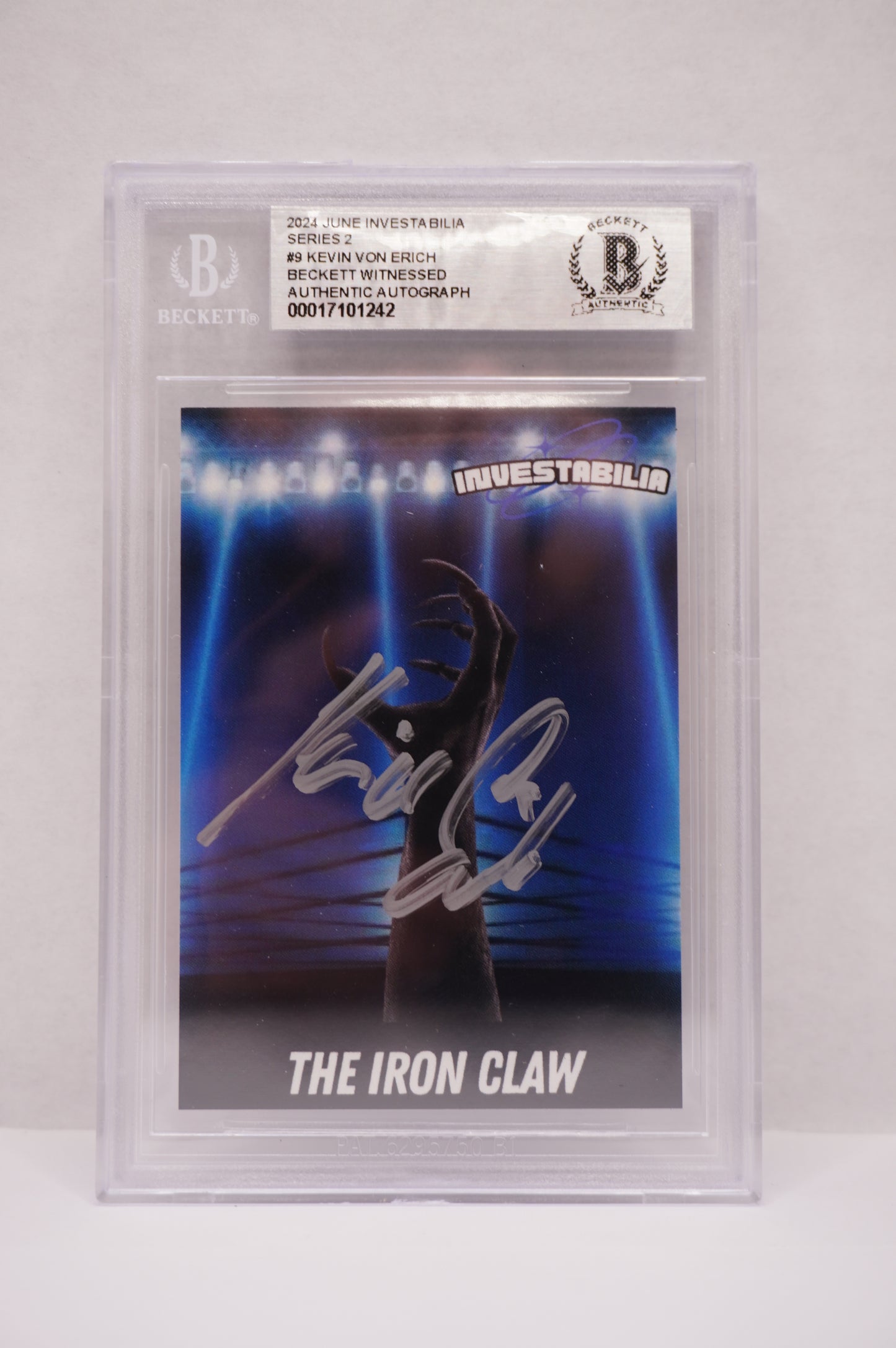 2024 JUNE INVESTABILIA SERIES 2 KEVIN VON ERICH #9 BGS AUTH. AUTO