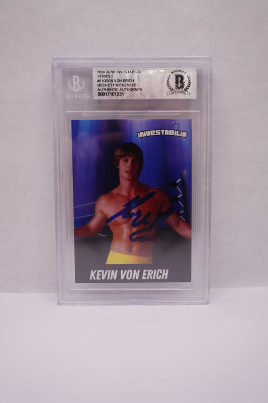 2024 JUNE INVESTABILIA SERIES 2 KEVIN VON ERICH #5 BGS AUTH. AUTO