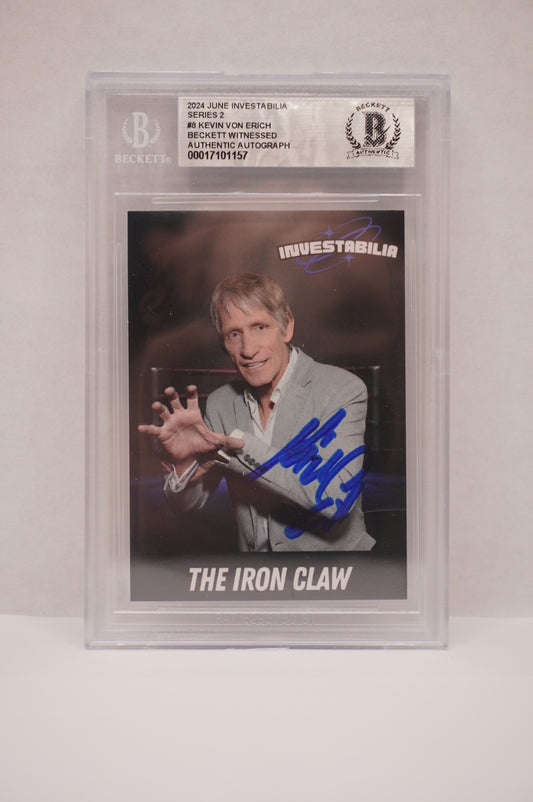 2024 JUNE INVESTABILIA SERIES 2 KEVIN VON ERICH #5 BGS AUTH. AUTO