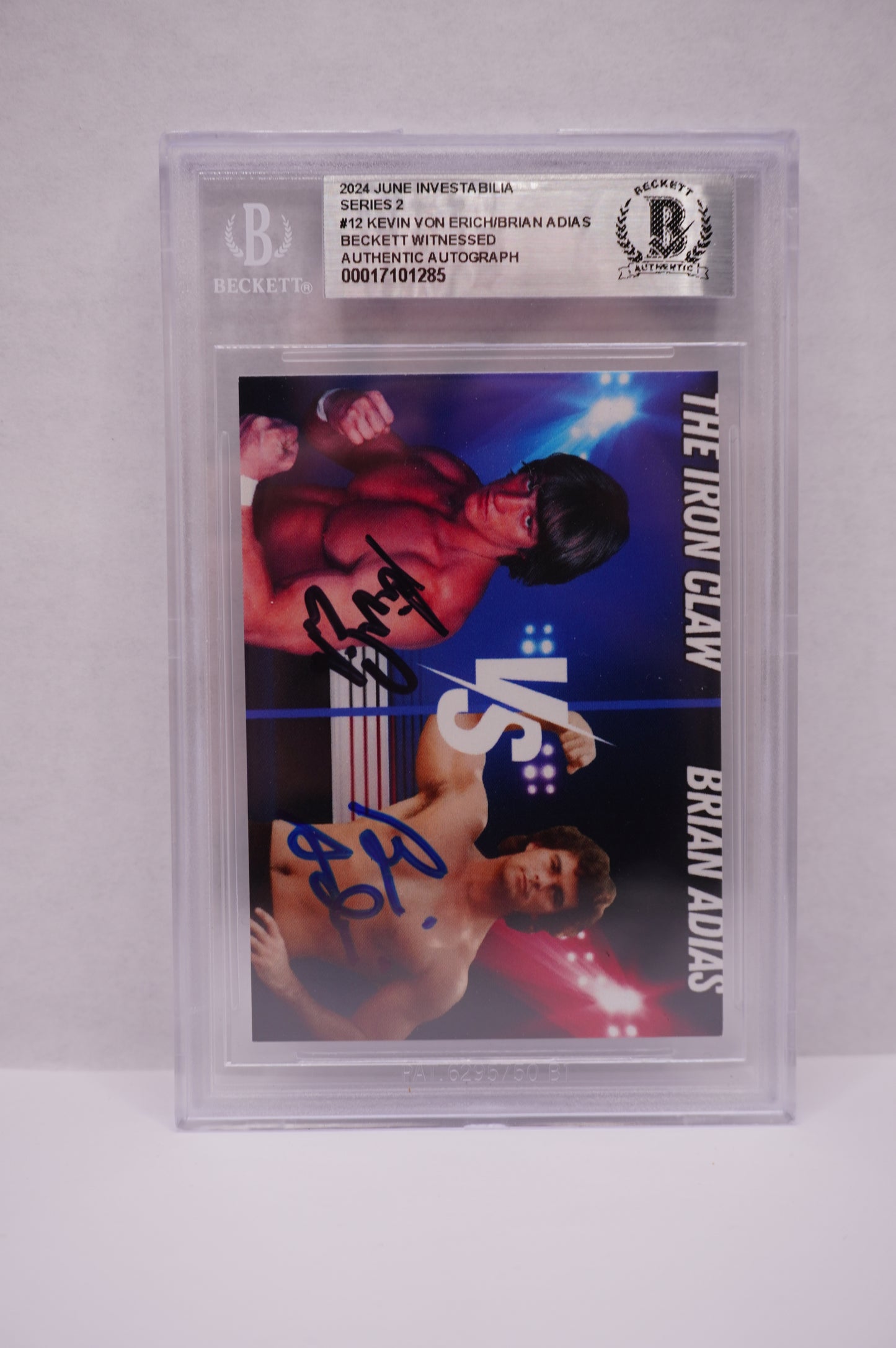 2024 JUNE INVESTABILIA SERIES 2 KEVIN VON ERICH #12 BGS AUTH. AUTO