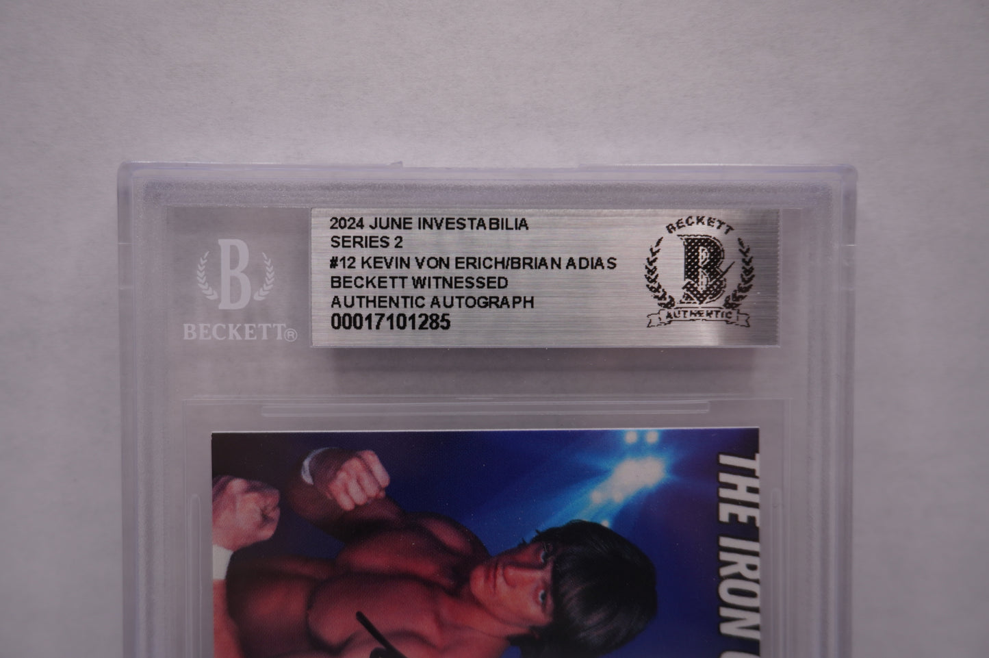 2024 JUNE INVESTABILIA SERIES 2 KEVIN VON ERICH #12 BGS AUTH. AUTO