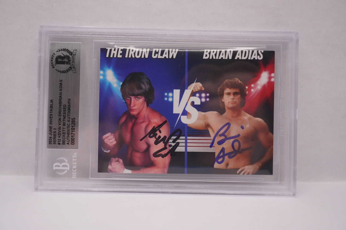 2024 JUNE INVESTABILIA SERIES 2 KEVIN VON ERICH #12 BGS AUTH. AUTO