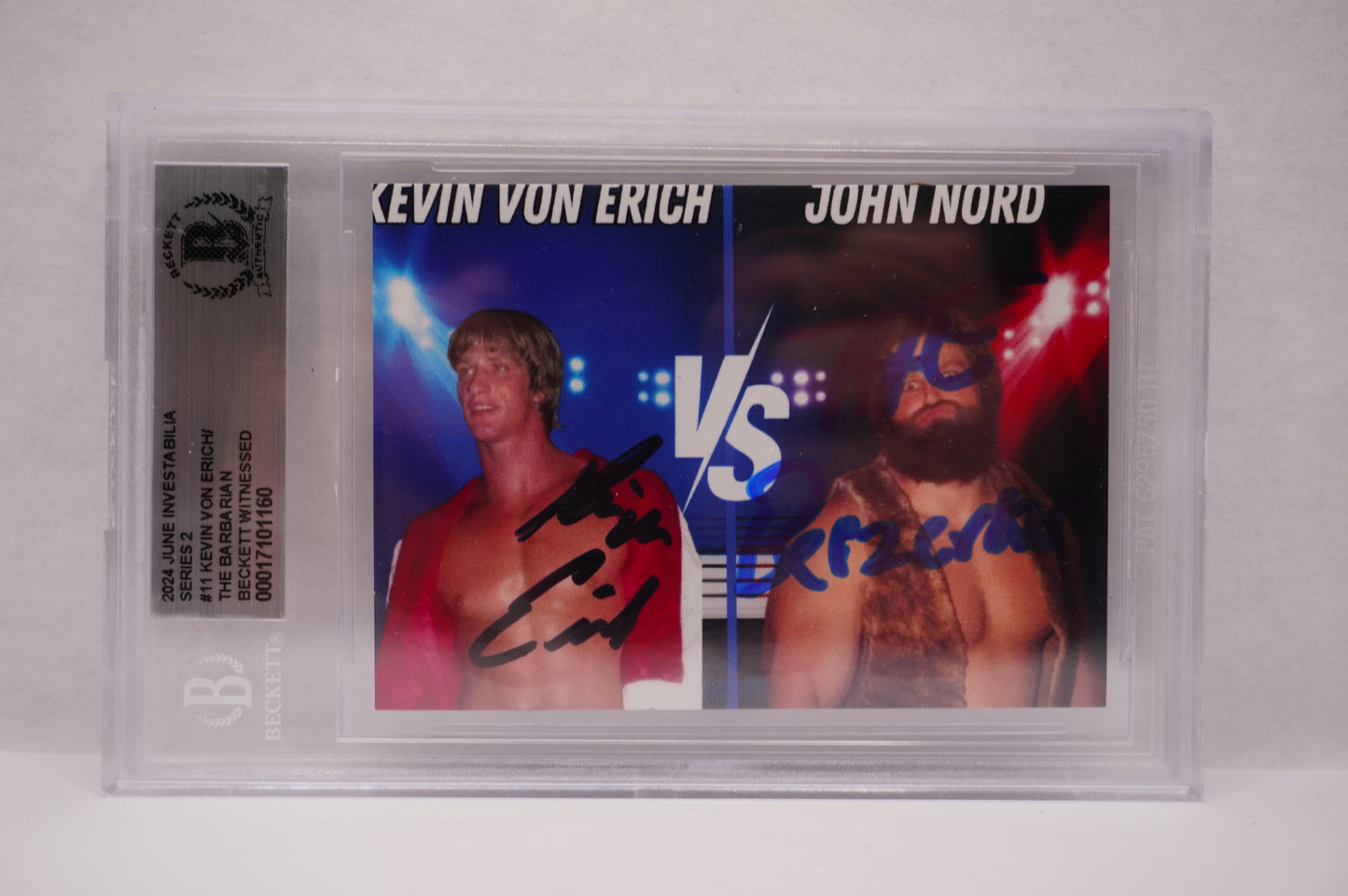 2024 JUNE INVESTABILIA SERIES 2 KEVIN VON ERICH #12 BGS AUTH. AUTO