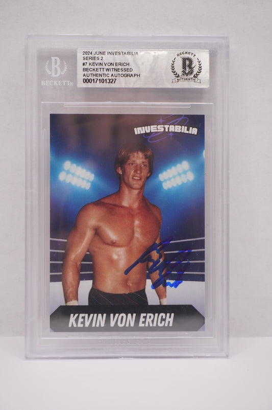 2024 JUNE INVESTABILIA SERIES 2 KEVIN VON ERICH #7 BGS AUTH. AUTO