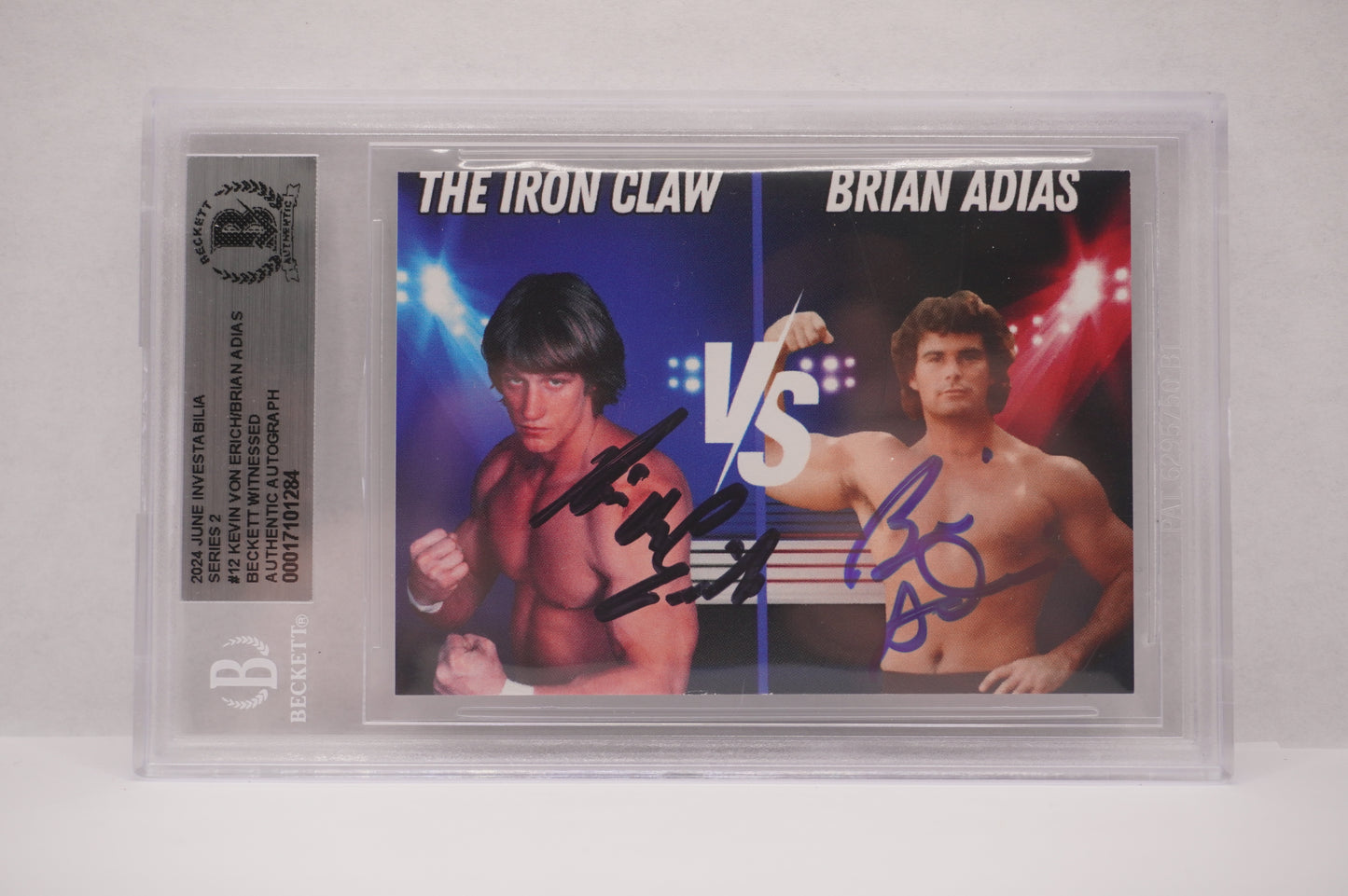 2024 JUNE INVESTABILIA SERIES 2 KEVIN VON ERICH #12 BGS AUTH. AUTO
