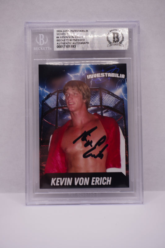2024 JUNE INVESTABILIA SERIES 2 KEVIN VON ERICH #12 BGS AUTH. AUTO