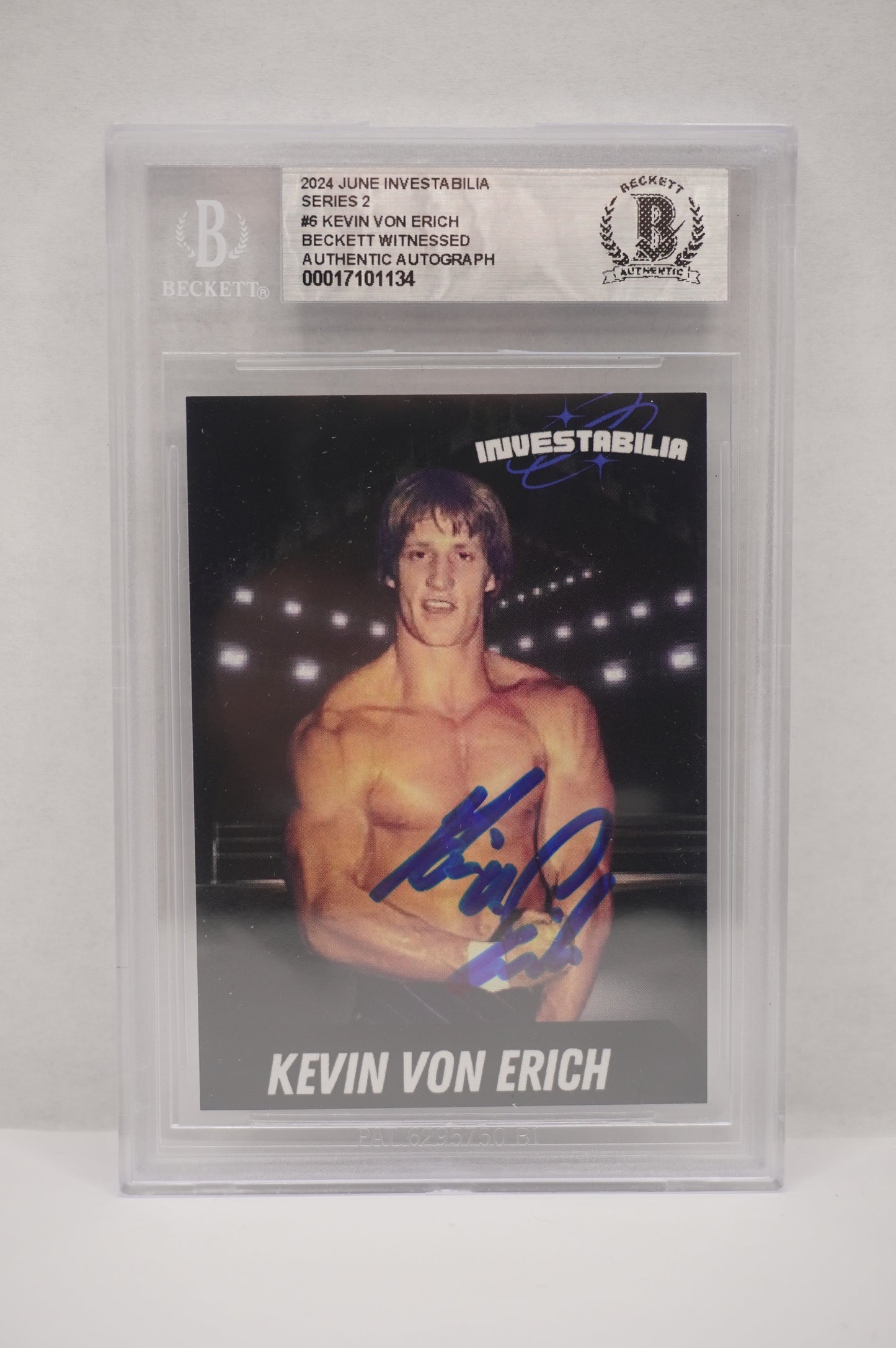 2024 JUNE INVESTABILIA SERIES 2 KEVIN VON ERICH #6 BGS AUTH. AUTO