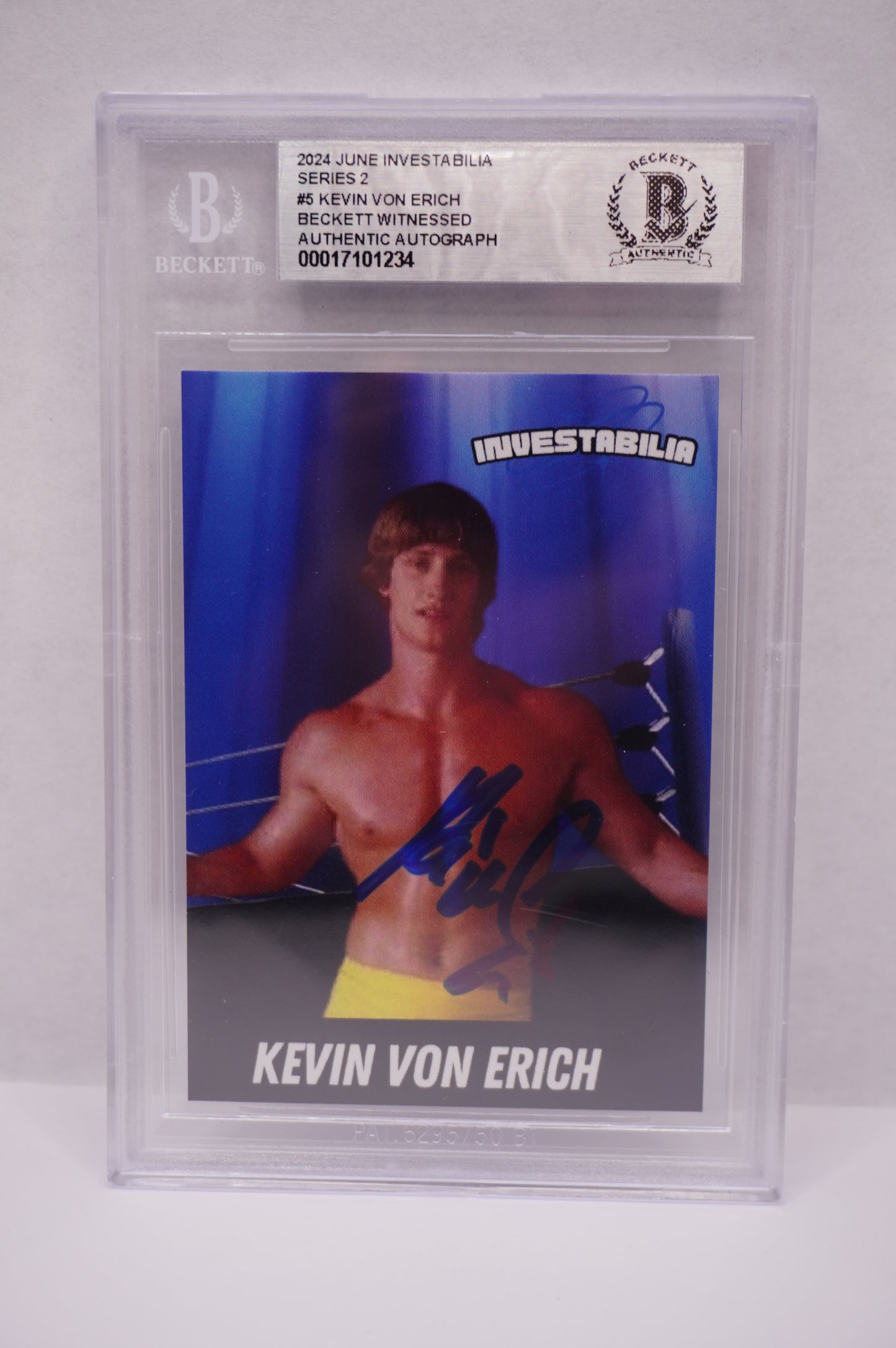 2024 JUNE INVESTABILIA SERIES 2 KEVIN VON ERICH #5 BGS AUTH. AUTO