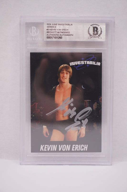 2024 JUNE INVESTABILIA SERIES 2 KEVIN VON ERICH #3 BGS AUTH. AUTO