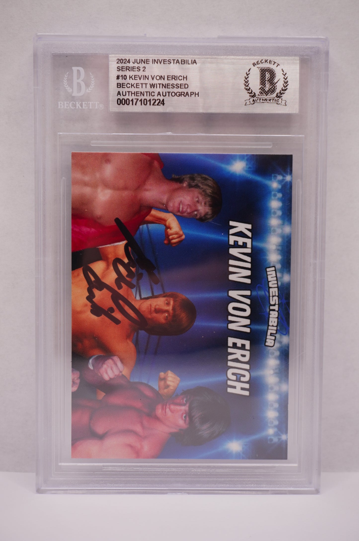 2024 JUNE INVESTABILIA SERIES 2 KEVIN VON ERICH #10 BGS AUTH. AUTO