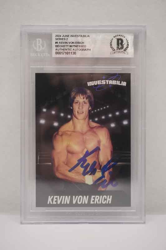2024 JUNE INVESTABILIA SERIES 2 KEVIN VON ERICH #6 BGS AUTH. AUTO