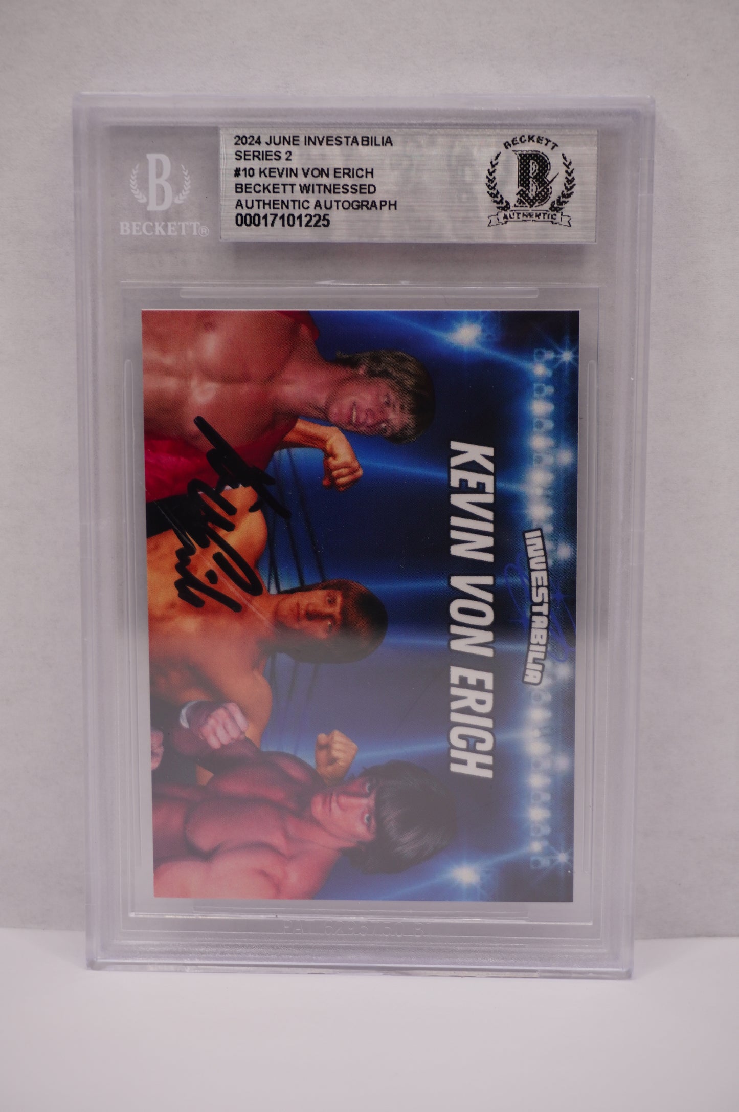 2024 JUNE INVESTABILIA SERIES 2 KEVIN VON ERICH #10 BGS AUTH. AUTO