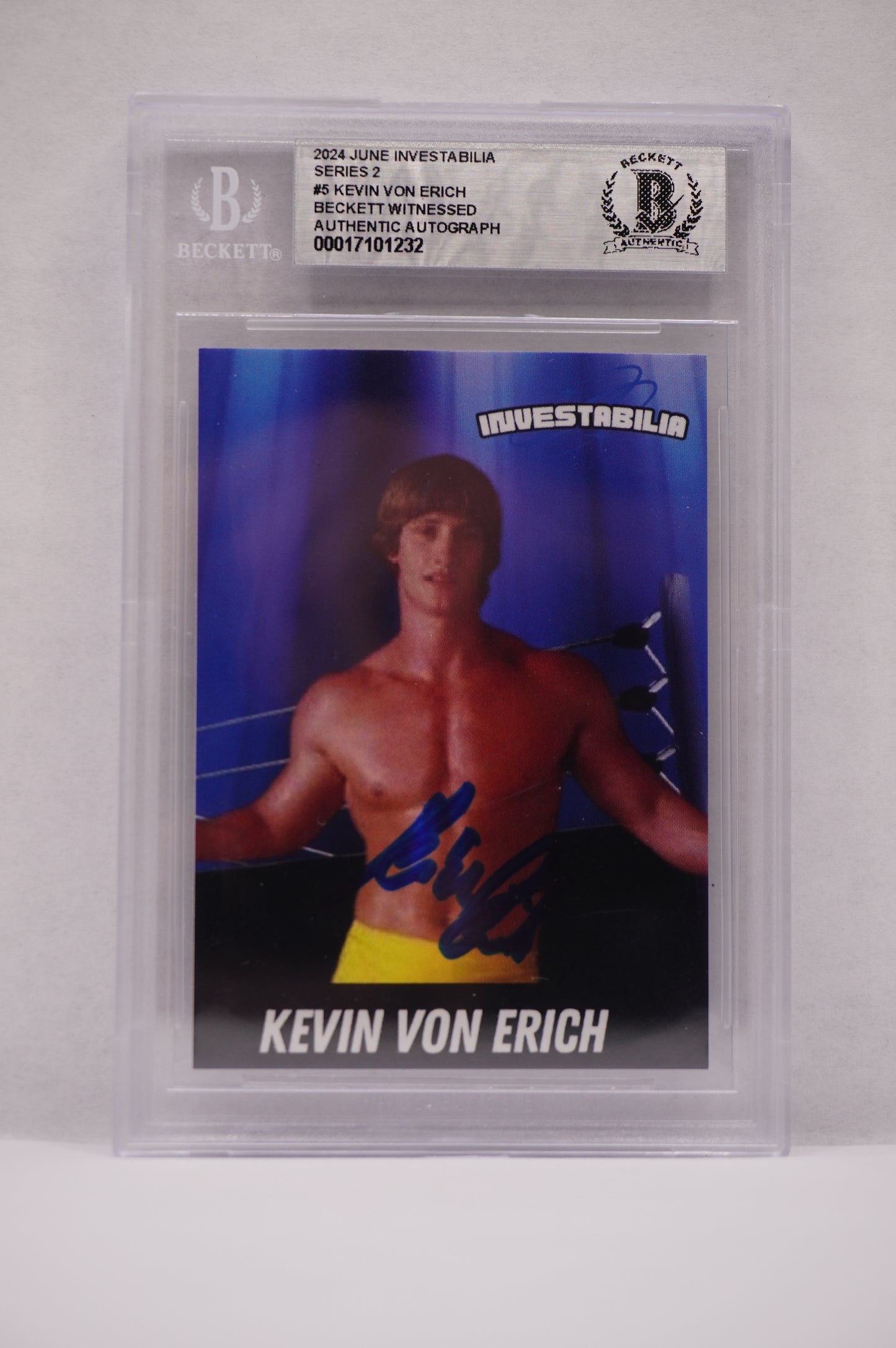 2024 JUNE INVESTABILIA SERIES 2 KEVIN VON ERICH #5 BGS AUTH. AUTO