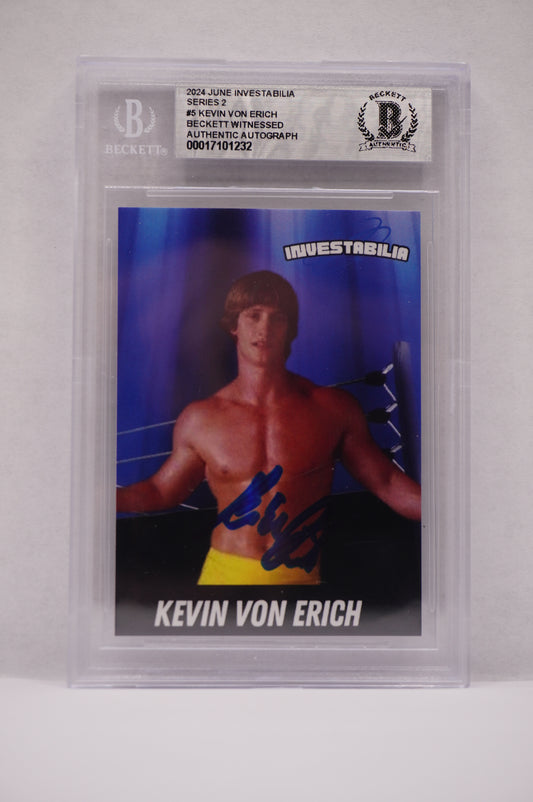 2024 JUNE INVESTABILIA SERIES 2 KEVIN VON ERICH #5 BGS AUTH. AUTO