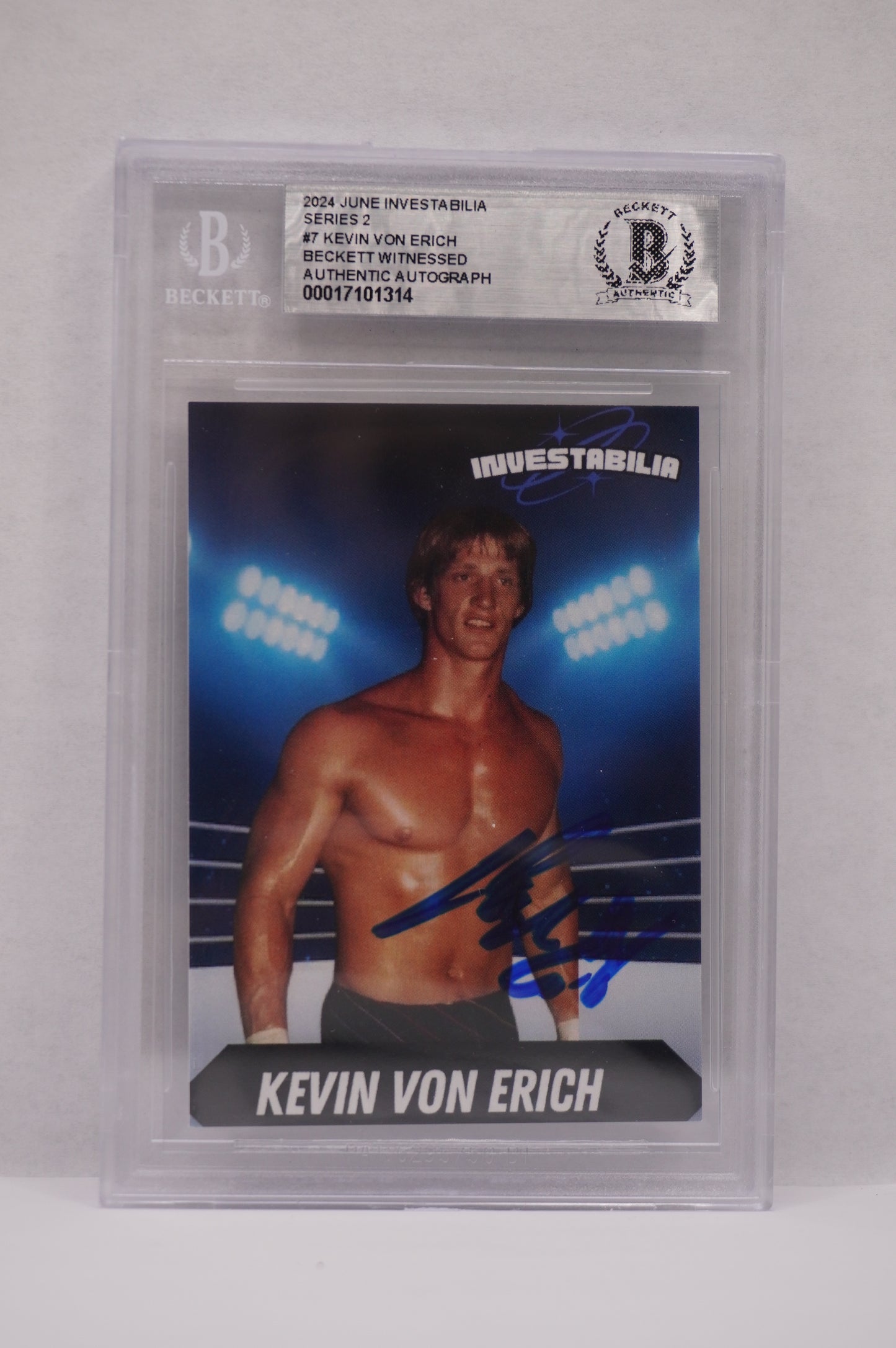2024 JUNE INVESTABILIA SERIES 2 KEVIN VON ERICH #10 BGS AUTH. AUTO