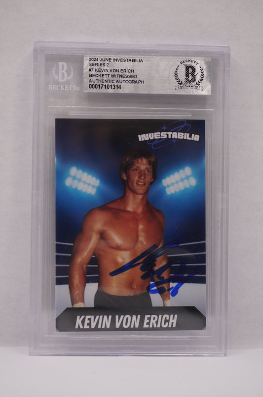 2024 JUNE INVESTABILIA SERIES 2 KEVIN VON ERICH #10 BGS AUTH. AUTO
