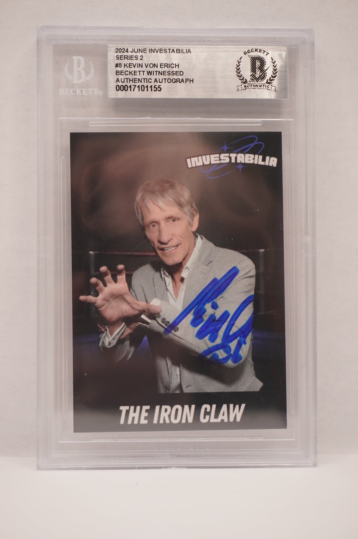 2024 JUNE INVESTABILIA SERIES 2 KEVIN VON ERICH #8 BGS AUTH. AUTO