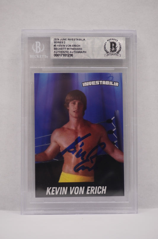 2024 JUNE INVESTABILIA SERIES 2 KEVIN VON ERICH #5 BGS AUTH. AUTO