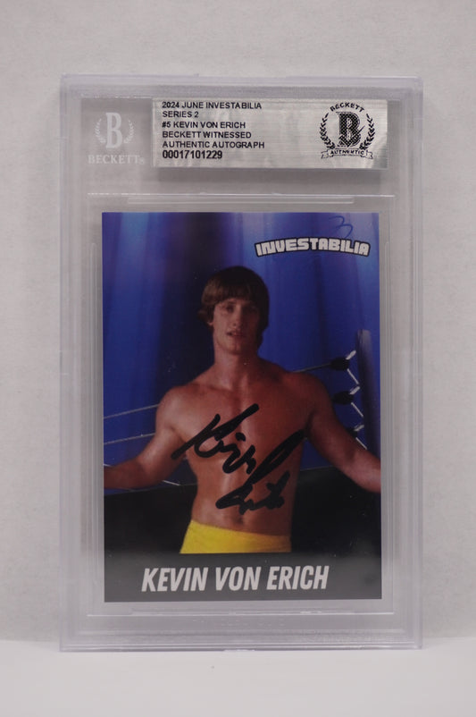 2024 JUNE INVESTABILIA SERIES 2 KEVIN VON ERICH #5 BGS AUTH. AUTO