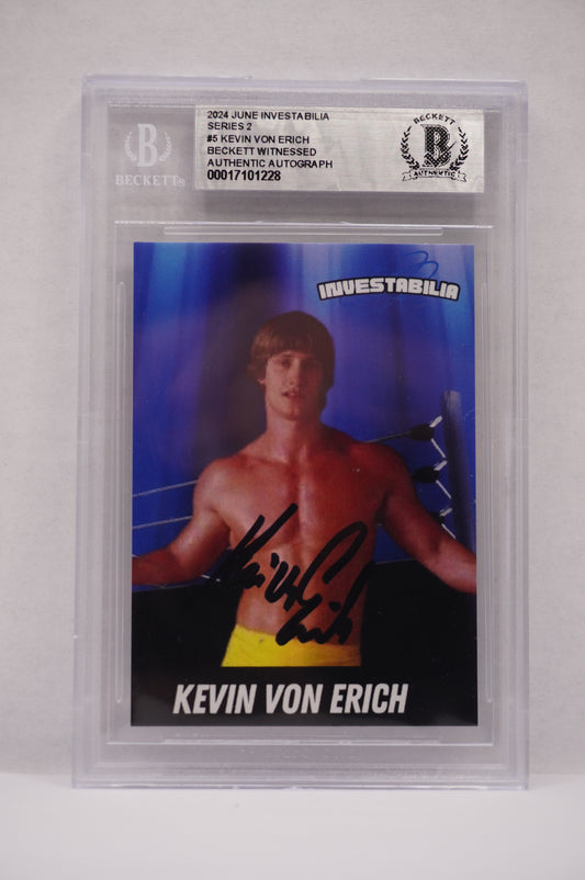 2024 JUNE INVESTABILIA SERIES 2 KEVIN VON ERICH #5 BGS AUTH. AUTO