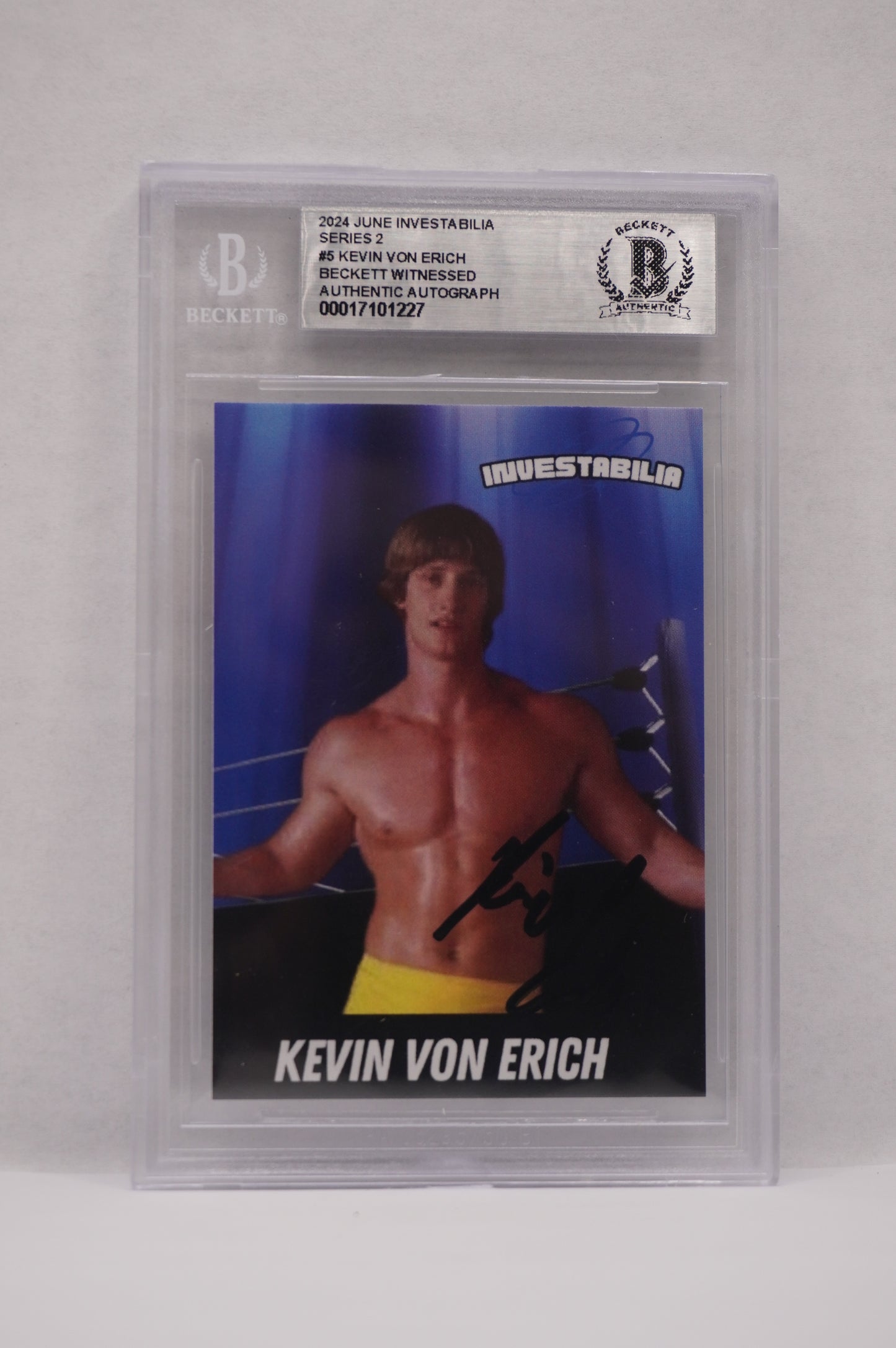2024 JUNE INVESTABILIA SERIES 2 KEVIN VON ERICH #5 BGS AUTH. AUTO