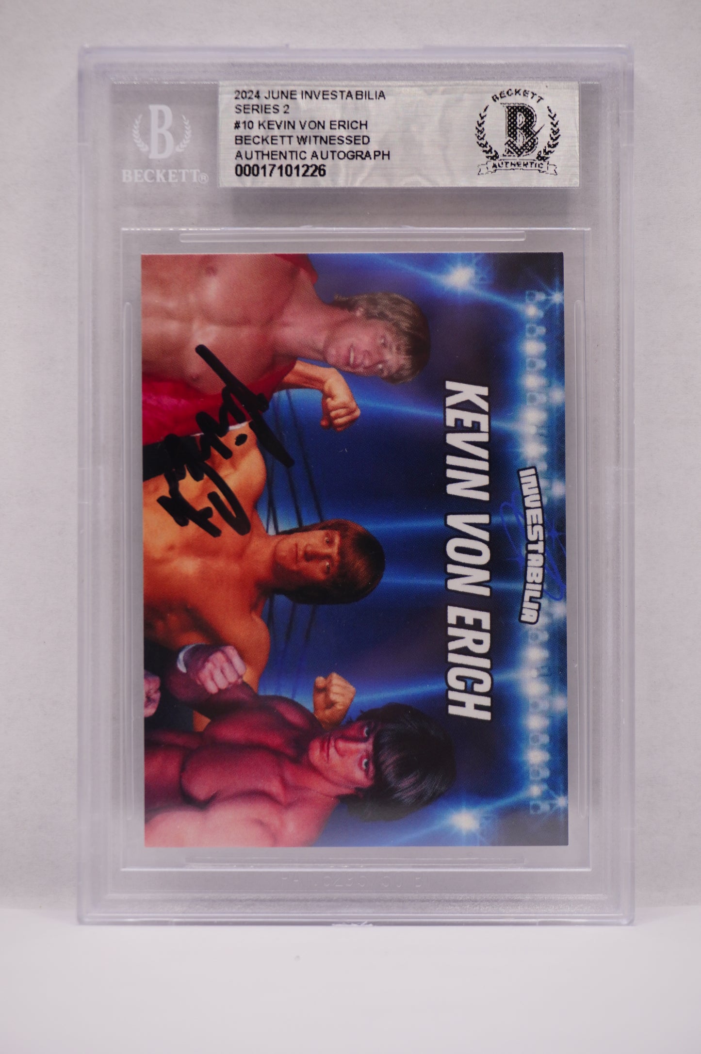 2024 JUNE INVESTABILIA SERIES 2 KEVIN VON ERICH #10 BGS AUTH. AUTO