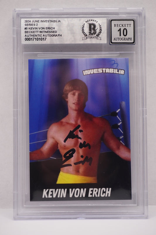 2024 JUNE INVESTABILIA SERIES 2 KEVIN VON ERICH #5 BGS AUTH. AUTO